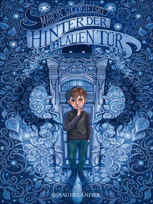 cover image of Hinter der blauen Tür
